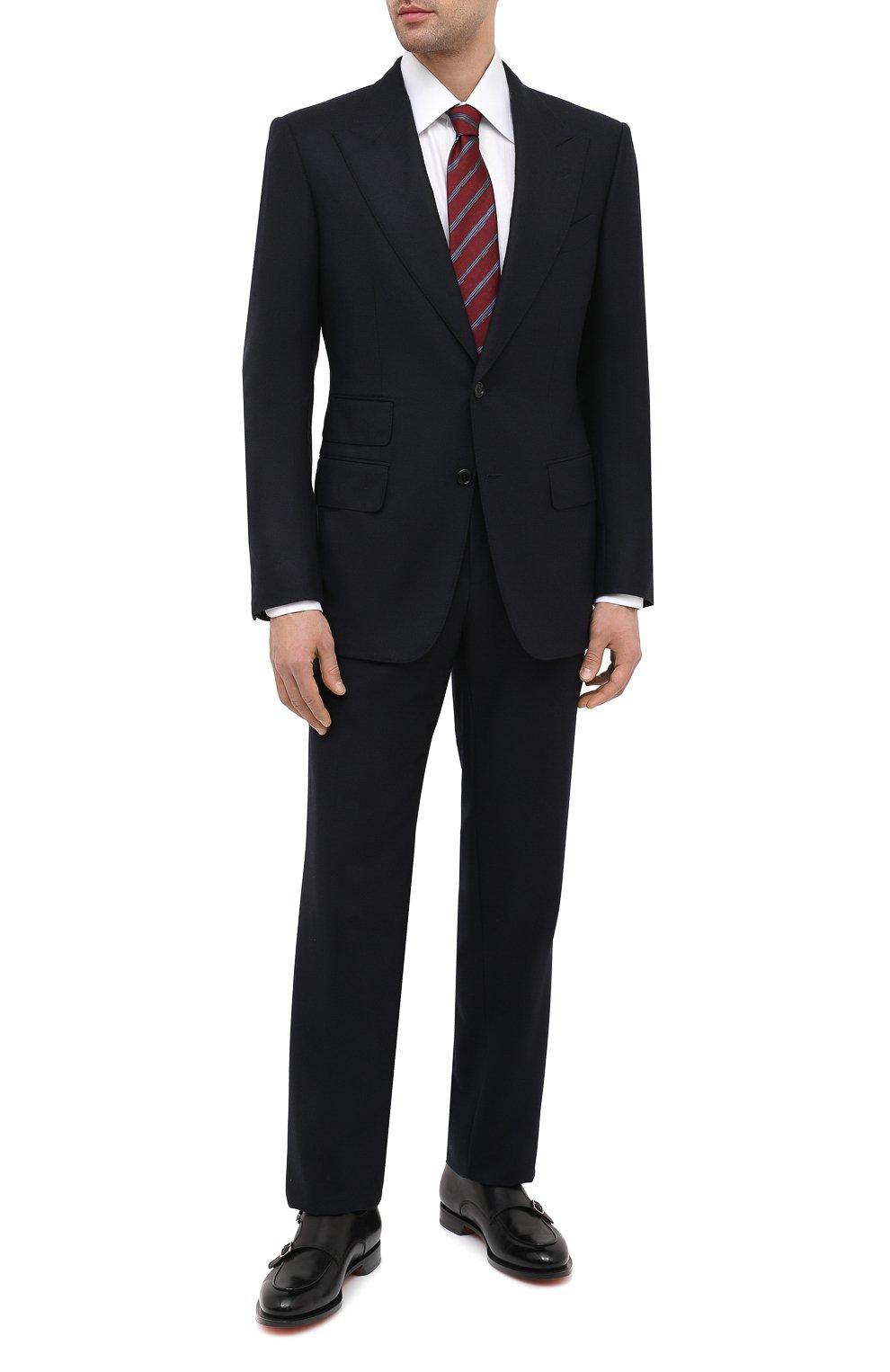 Хлопковая сорочка TOM FORD, арт. QFT190/94S1JE, фото 2