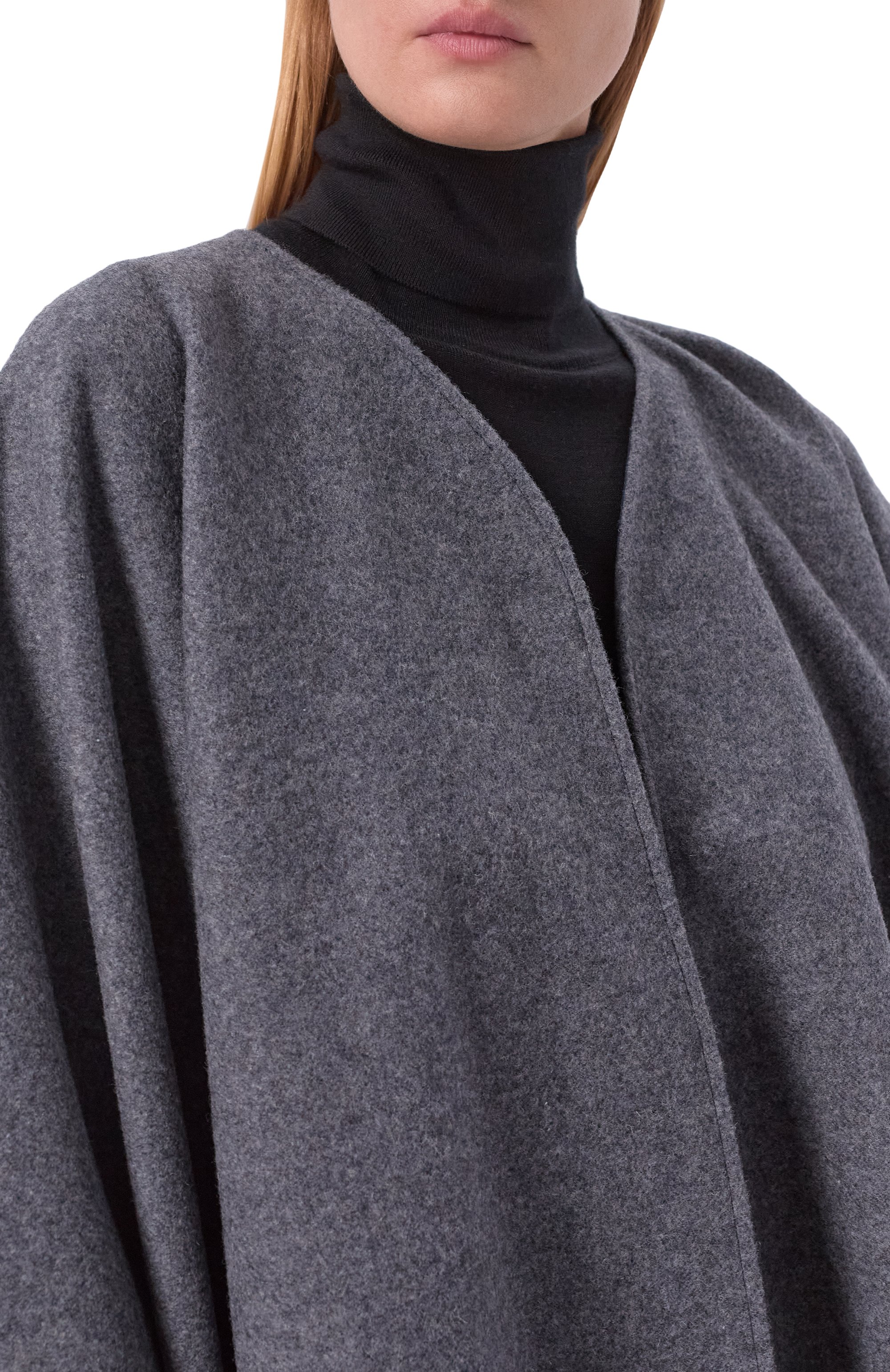 Двусторонний шерстяной кейп señora SANCHY, арт. AW25.54.01/80, фото 5