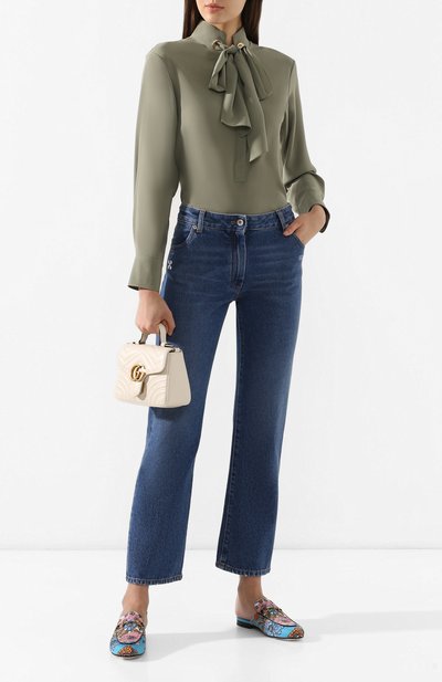 Текстильные сабо princetown GUCCI, арт. 475094/97E10, фото 2