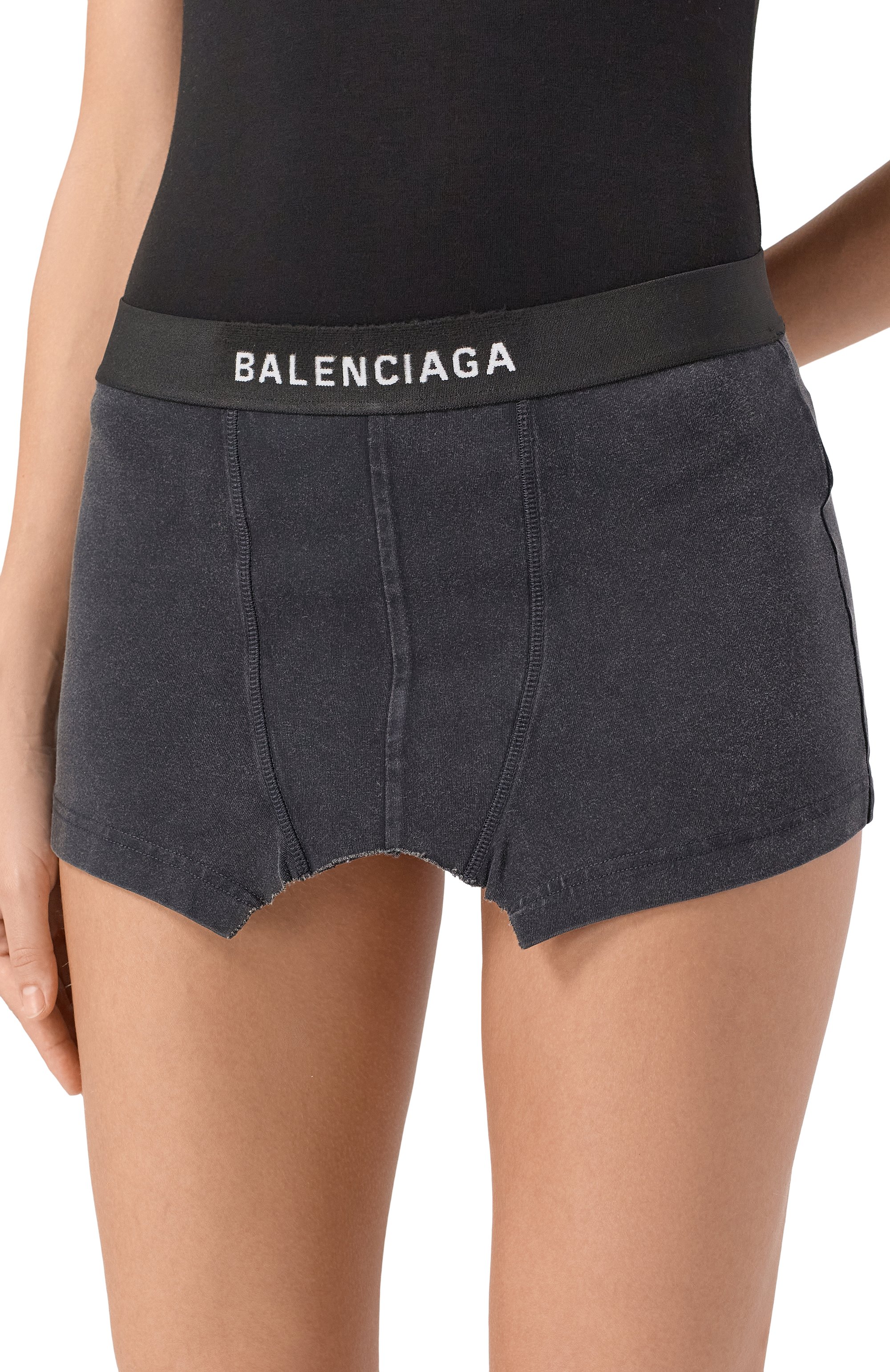 Хлопковая юбка BALENCIAGA, арт. 839695/TSVZ1, фото 5