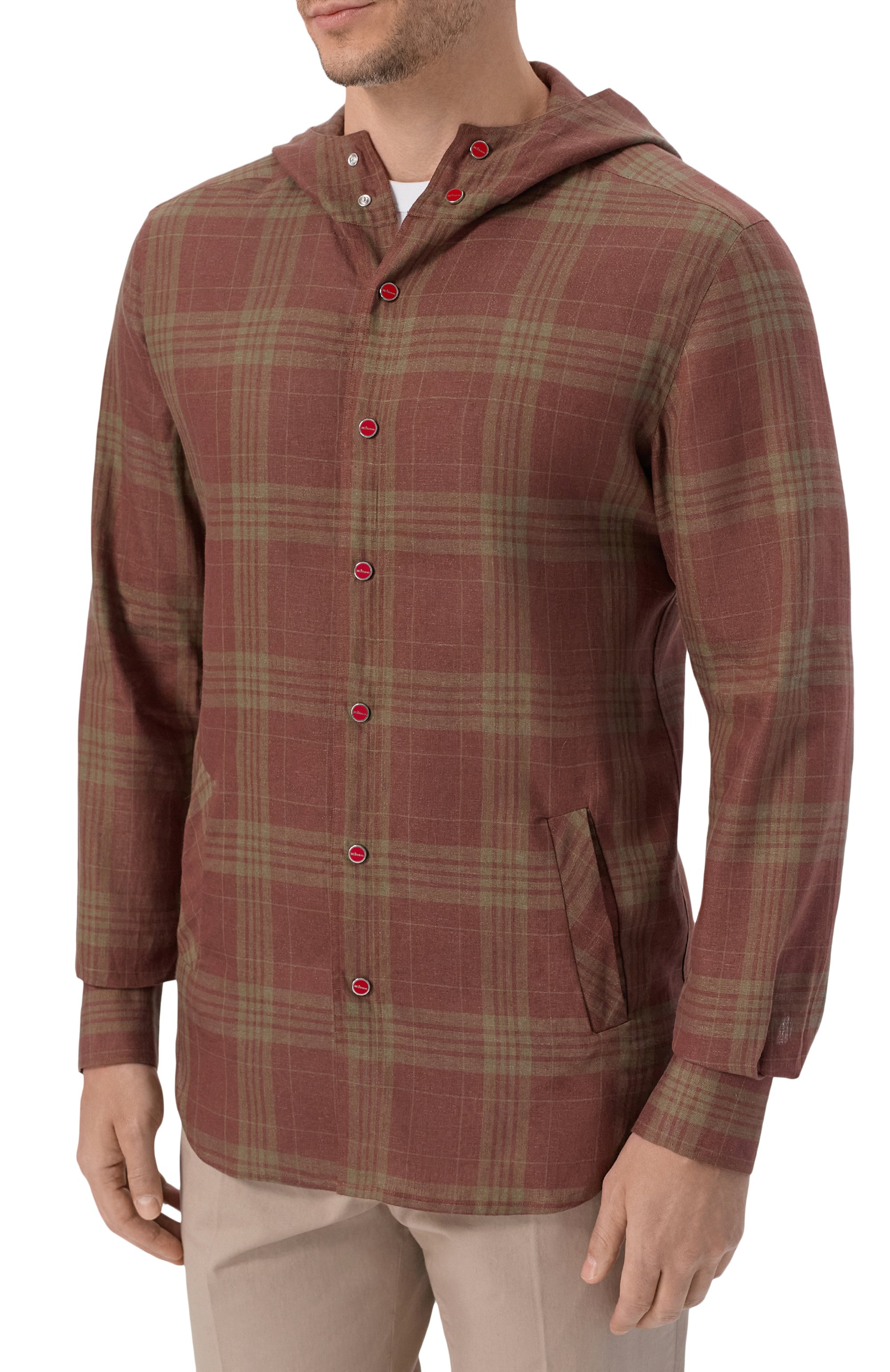 Льняная рубашка KITON, арт. UMCMARH0926910, фото 3