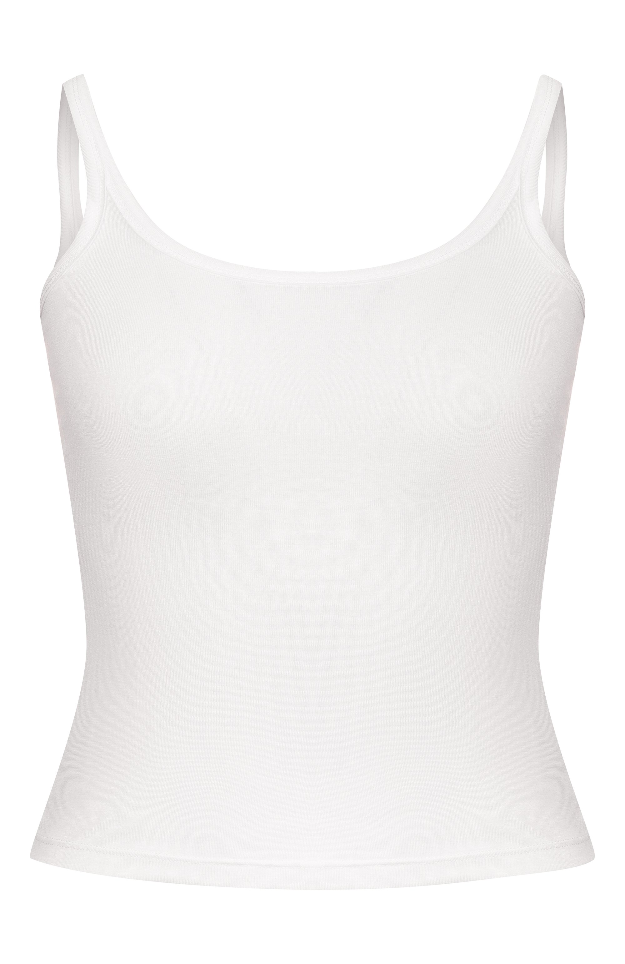 Майка AYA MUSE белого цвета по цене 13550 руб., арт. AMBR2543_001, фото 1 Майка AYA MUSE, арт. AMBR2543_001, фото 1