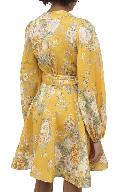 Льняное платье ZIMMERMANN, арт. 8334DAME, фото 4