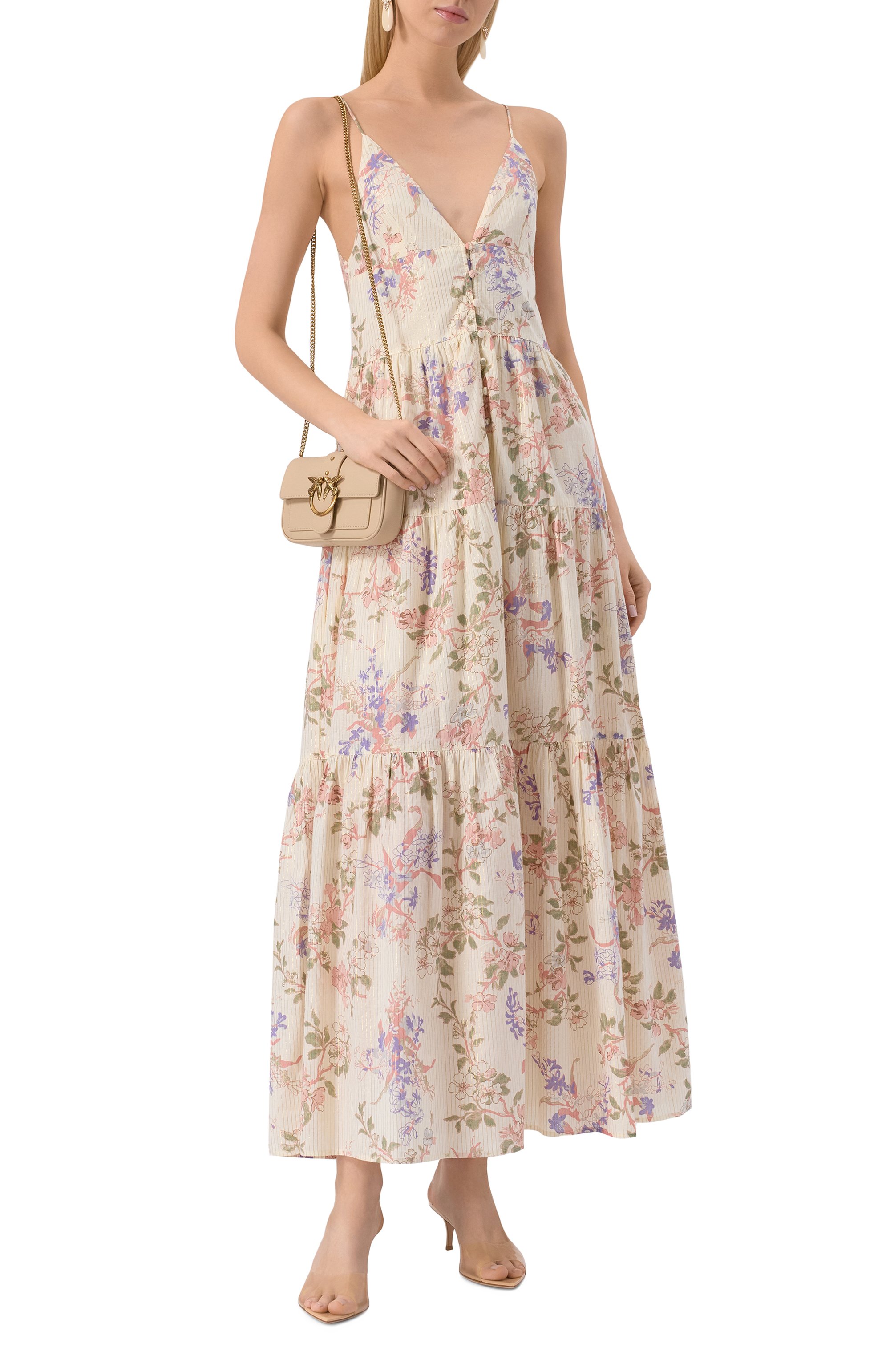 Хлопковое платье TWINSET, арт. 251TT2150, фото 2