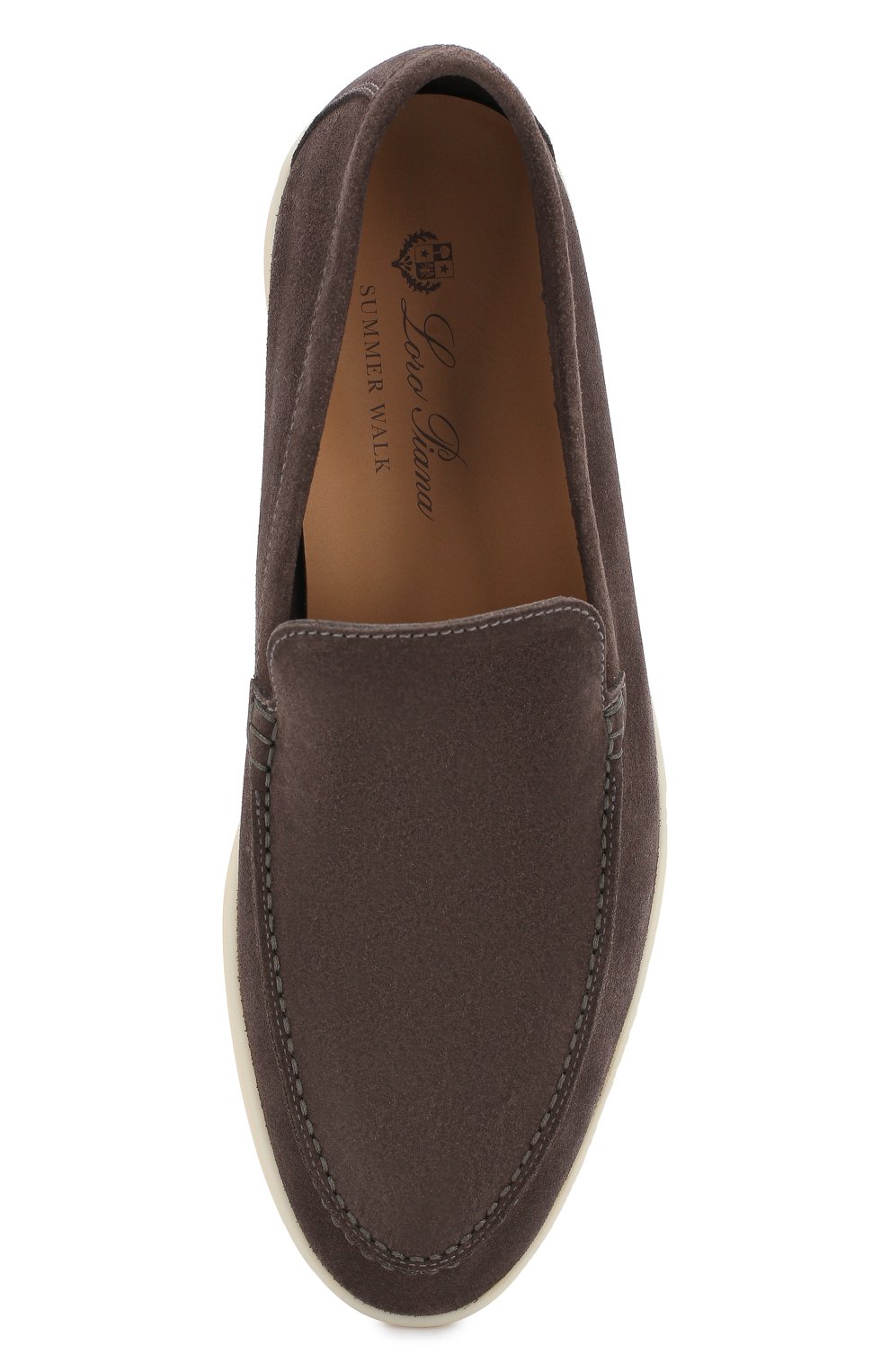 Замшевые лоферы summer walk LORO PIANA, арт. FAE8124, фото 5