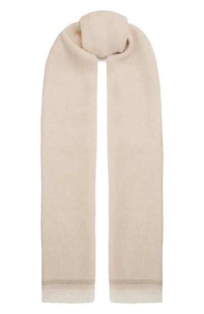 Палантин ELEVENTY кремового цвета по цене 18100 руб., арт. G82SCIG01 TES0G234, фото 1 Палантин ELEVENTY, арт. G82SCIG01 TES0G234, фото 1