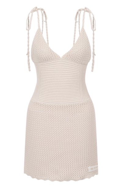 Женское хлопковое платье THE ATTICO, арт. 250WCA00417/CCC105AA/556