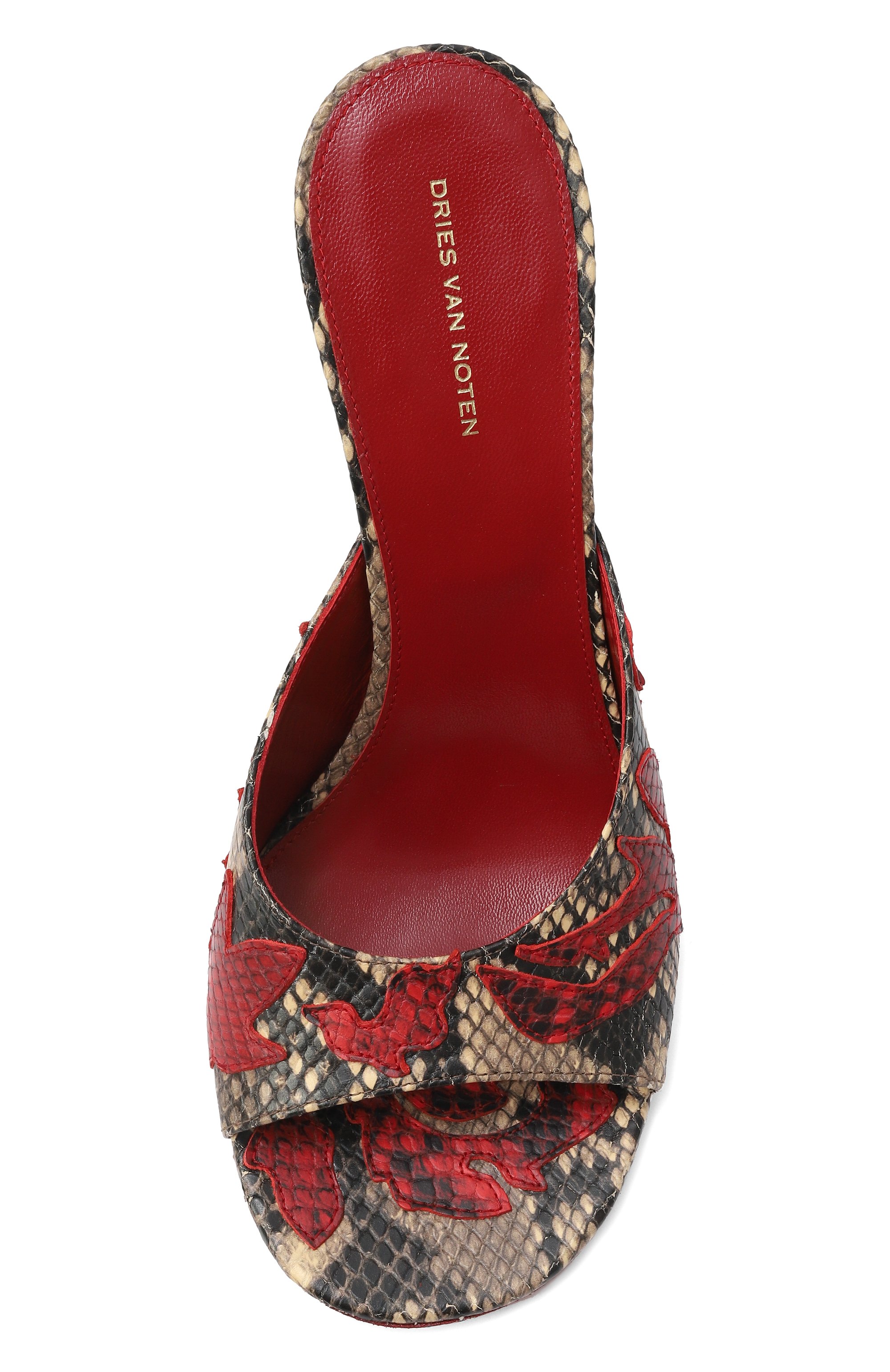 Кожаные мюли DRIES VAN NOTEN, арт. WS251/1646/999, фото 6