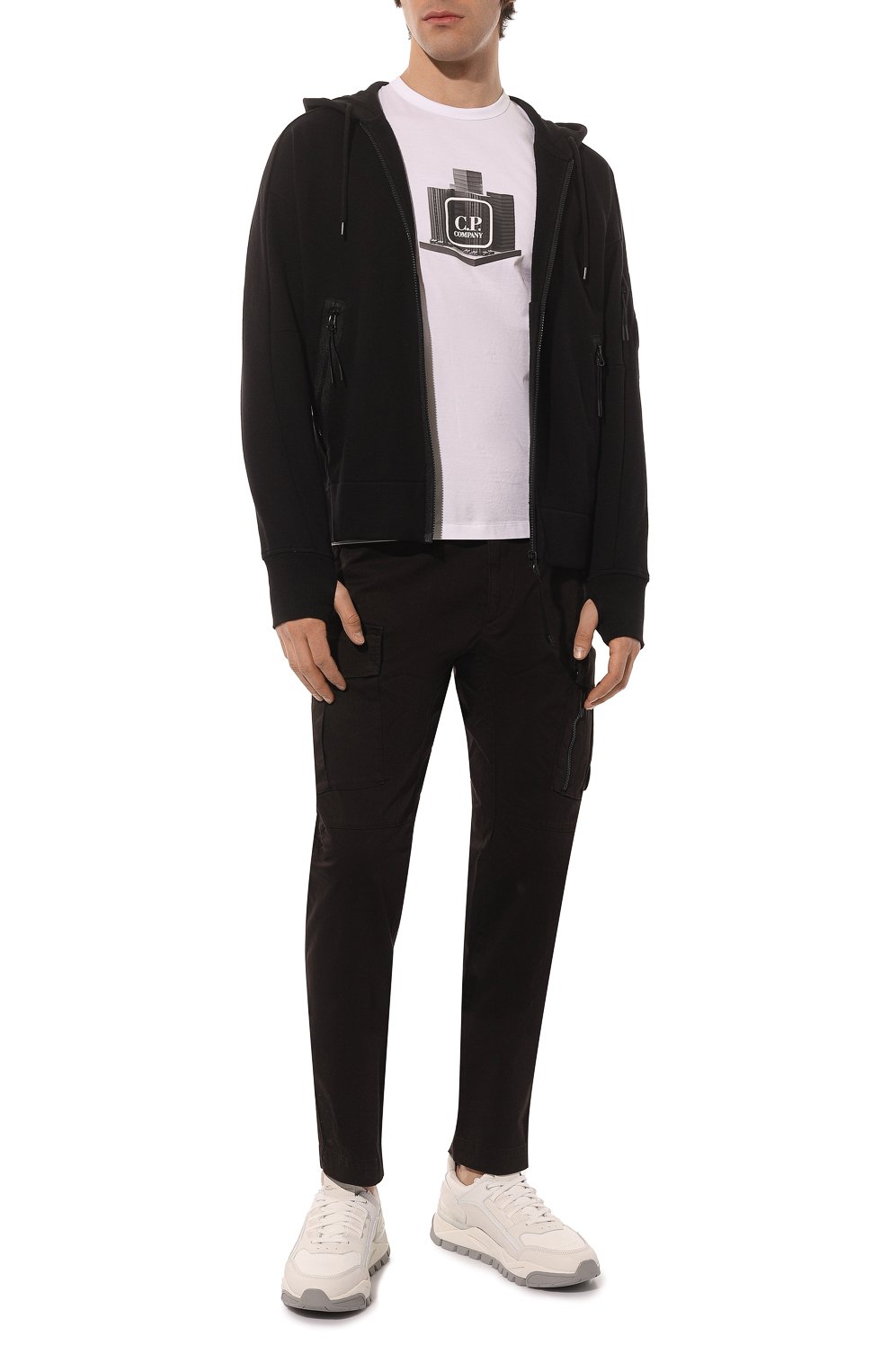 Хлопковая толстовка C.P. COMPANY, арт. 14CMSS070A-005086W, фото 2