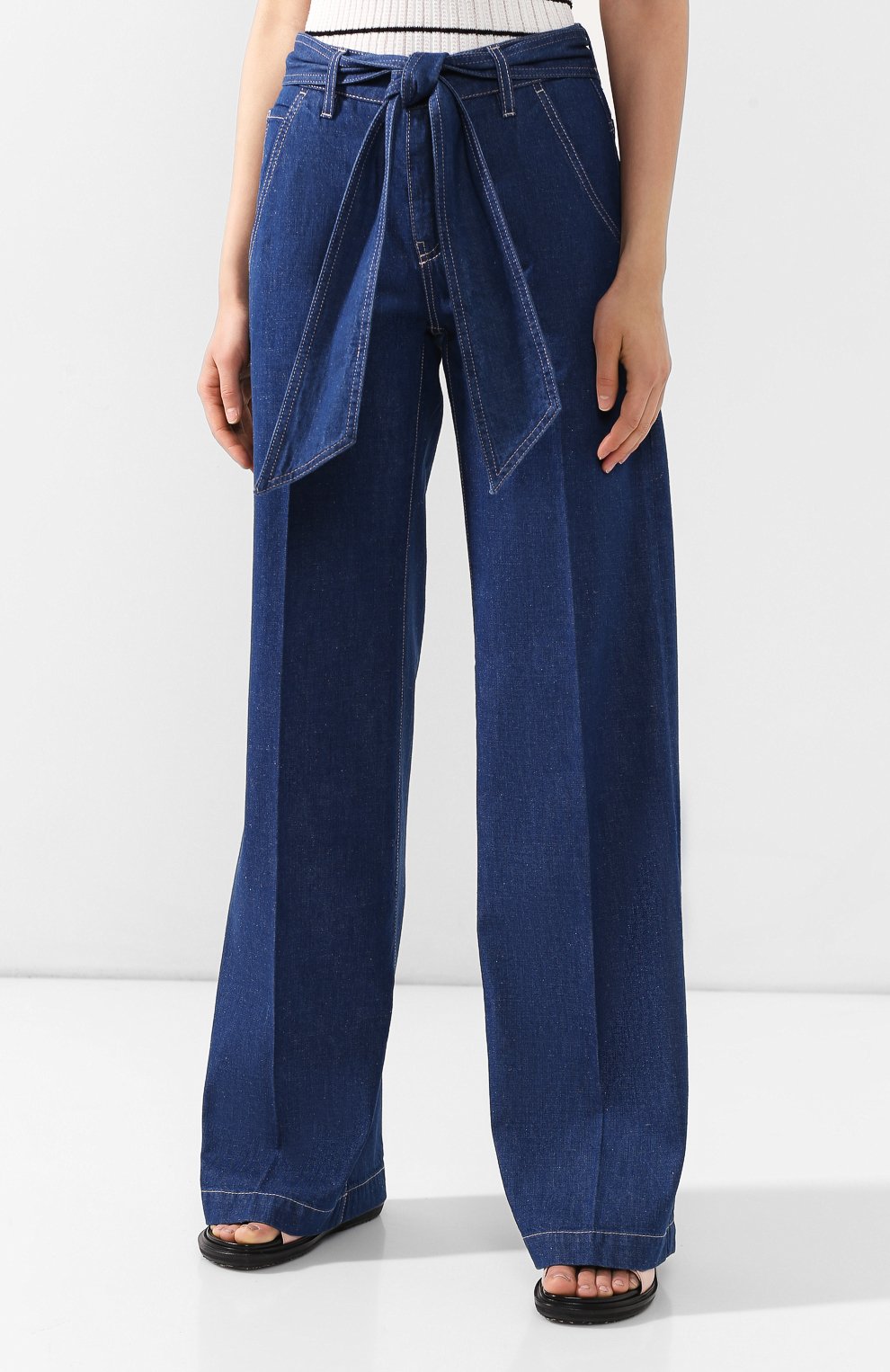 Джинсы с поясом TWO WOMEN IN THE WORLD, арт. ADRIENNE/UNVL2, фото 3