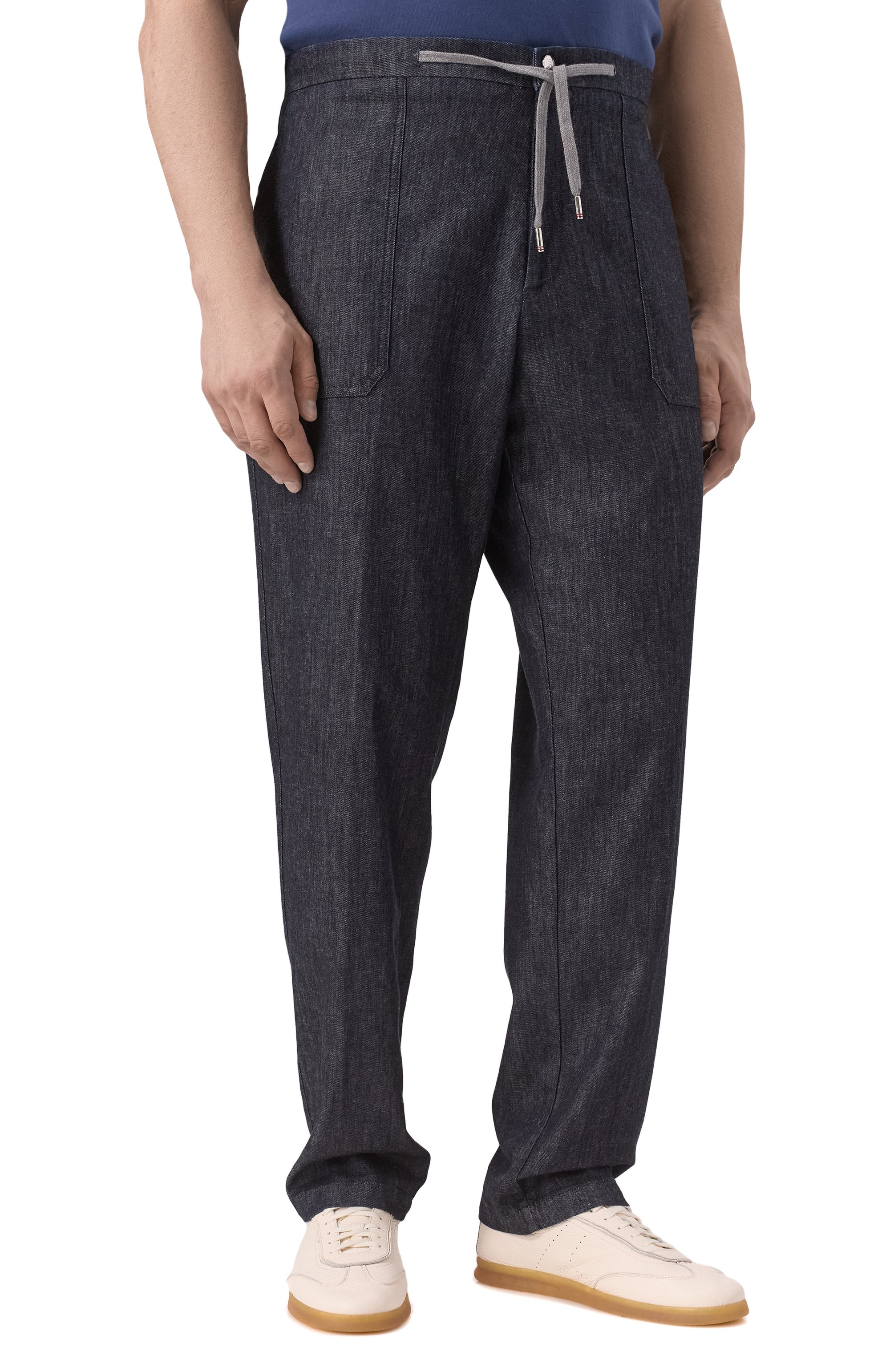 Брюки из хлопка и льна MARCO PESCAROLO, арт. BAIA/51J03, фото 3