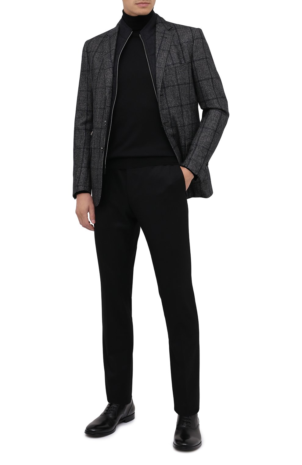 Шерстяные брюки CORNELIANI, арт. 865B01-0818111/02, фото 2