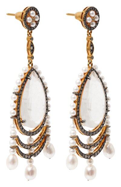 Серьги pearls of wisdom QUEENSBEE, арт. 202243, фото 3