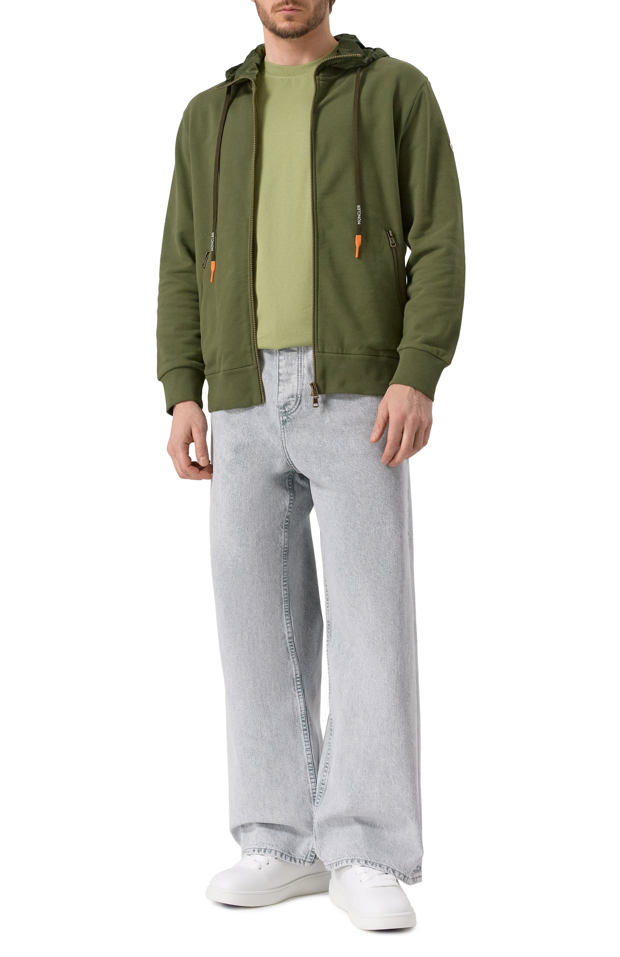 Хлопковая толстовка MONCLER, арт. 8G00034/899WC, фото 2