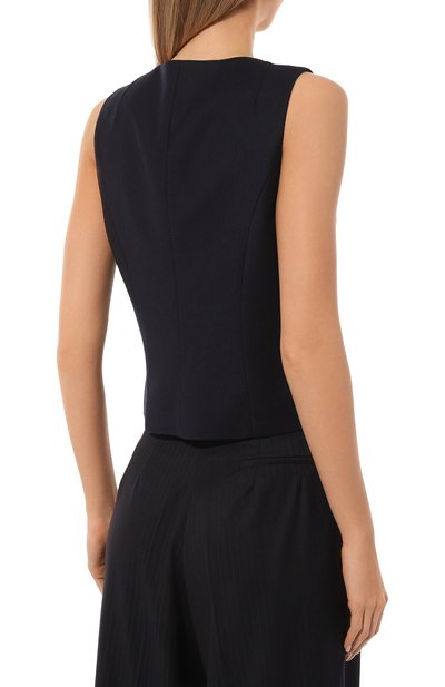 Жилет из шерсти и кашемира LESYANEBO, арт. LN03H-411_TH, фото 4