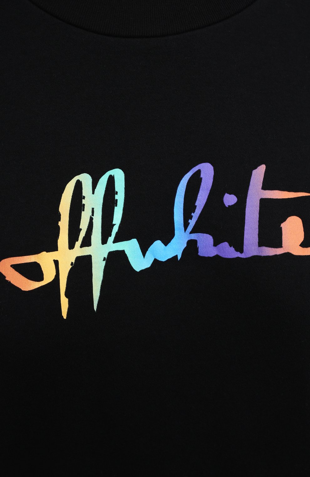 Хлопковая футболка OFF-WHITE, арт. 0WAA072F20JER0011084, фото 5
