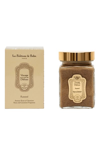 Маска на основе глины рассул для лица, тела и волос (300ml) LA SULTANE DE SABA бесцветного цвета по цене 10300 руб., арт. 3700448606426, фото 3 Маска на основе глины рассул для лица, тела и волос (300ml) LA SULTANE DE SABA, арт. 3700448606426, фото 3
