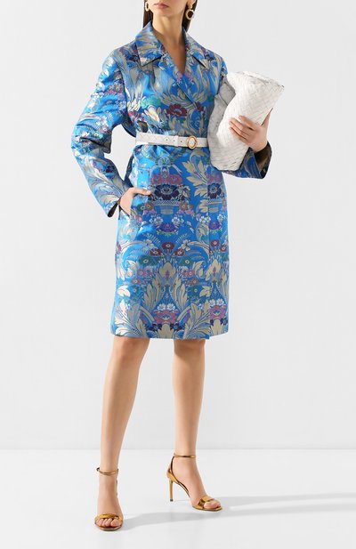 Пальто из смеси шелка и льна DRIES VAN NOTEN, арт. 201-10276-9053, фото 2