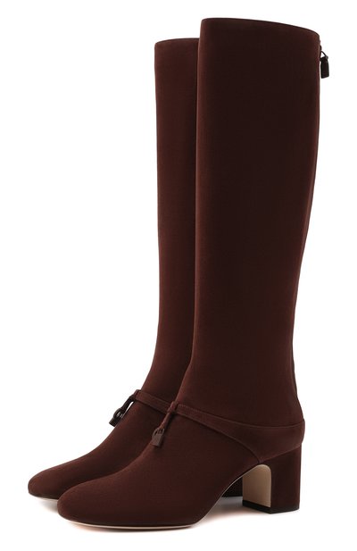 Замшевые сапоги maxi charms LORO PIANA, арт. FAL7742, фото 1