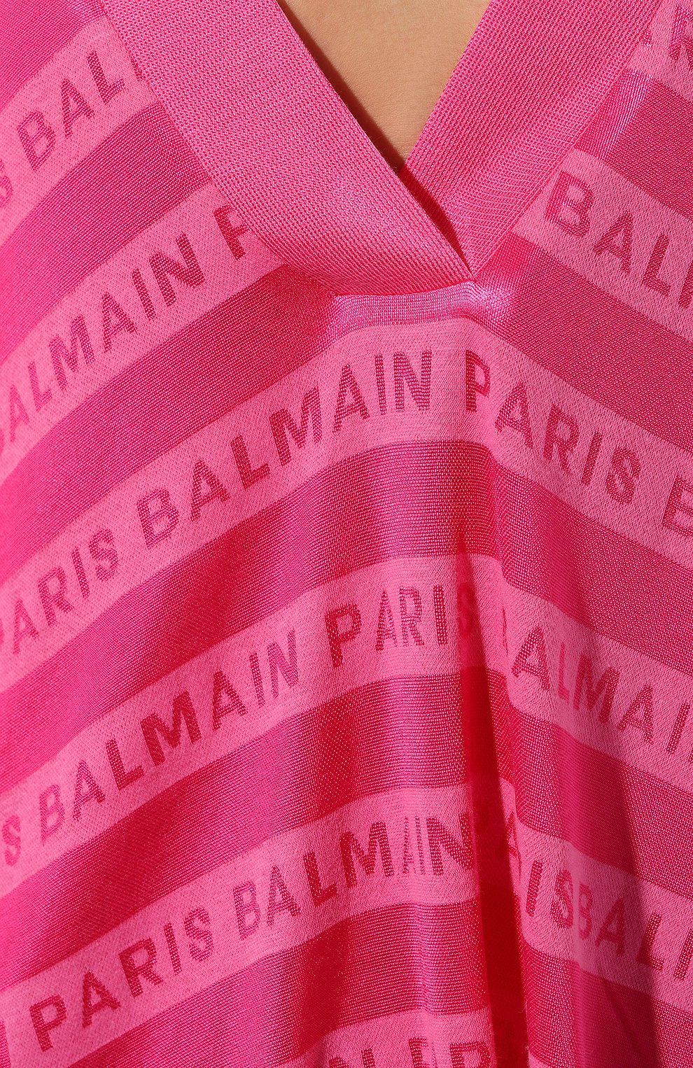 Туника из вискозы и хлопка BALMAIN, арт. BKA281620, фото 5
