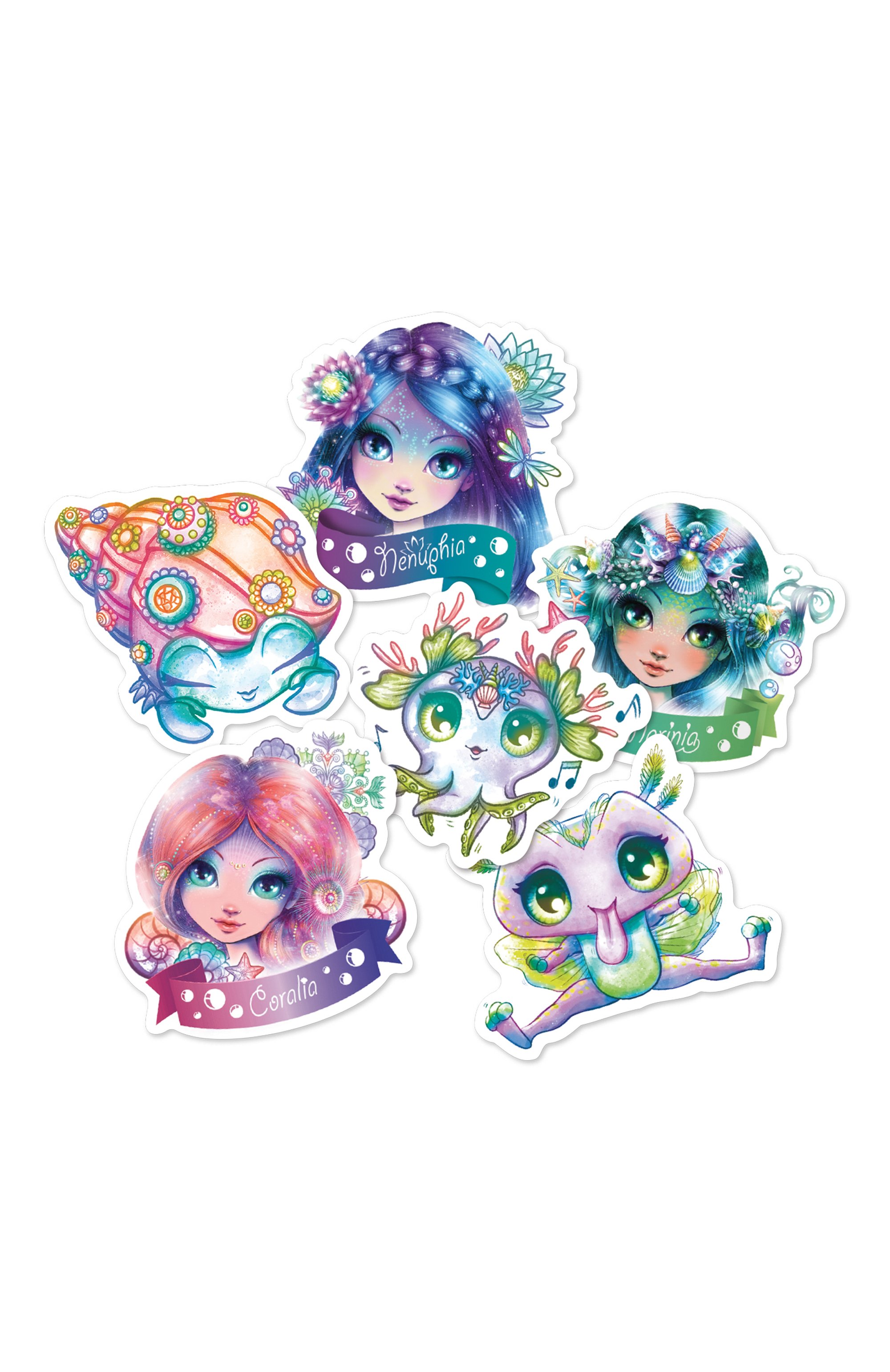 Набор наклеек обитатели водного мира space PAREMO, арт. 11460-2_NSDA, фото 2