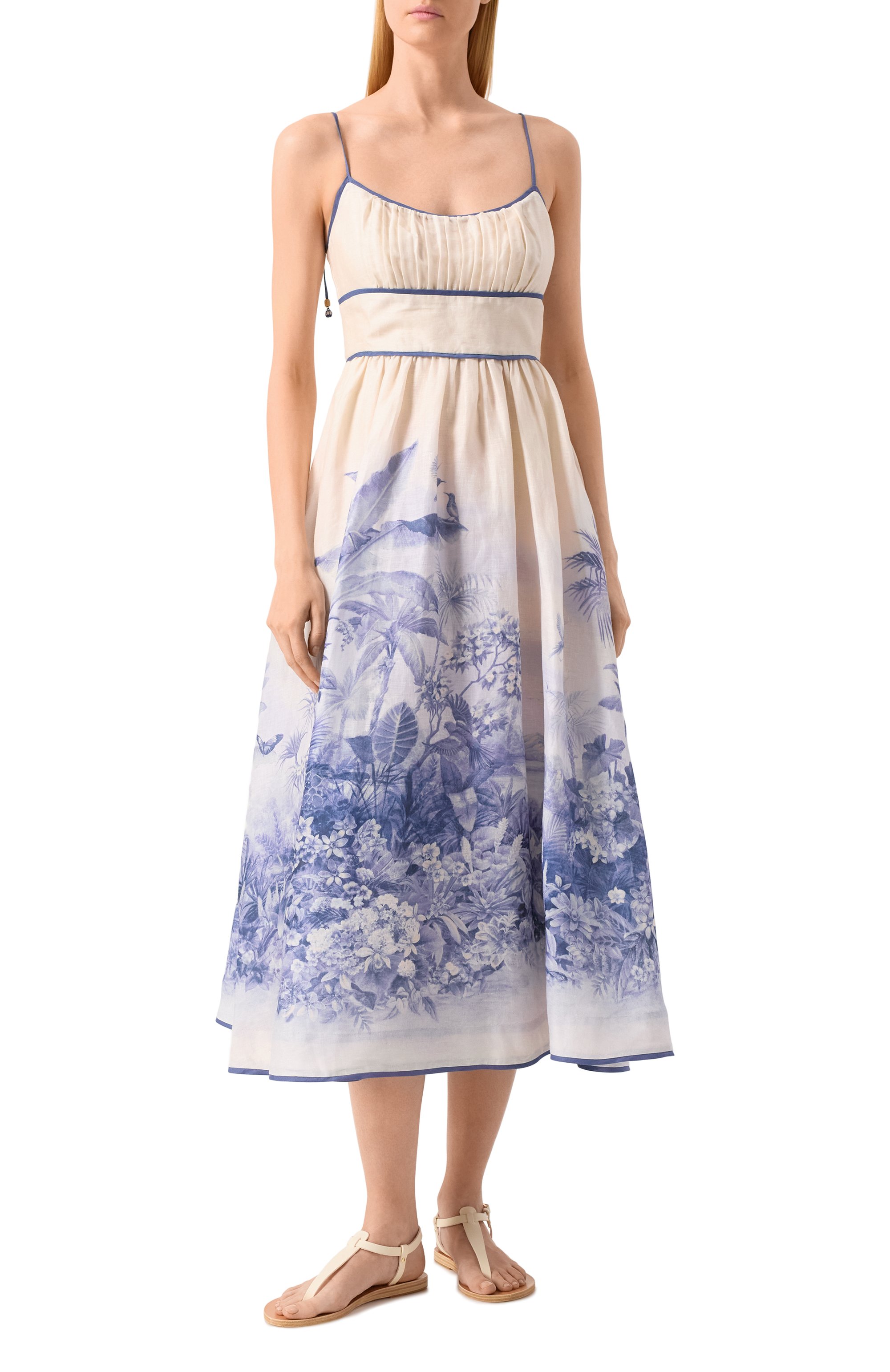 Льняное платье ZIMMERMANN, арт. 1837DRS251, фото 3