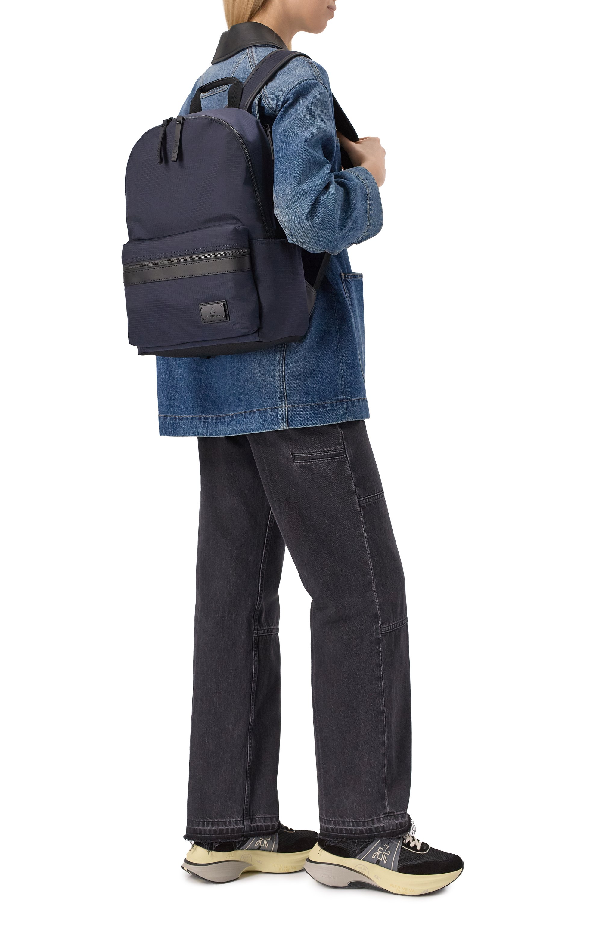 Рюкзак blade PREMIATA темно-синего цвета по цене 19950 руб., арт. BLADE/VAR 2128, фото 7 Рюкзак blade PREMIATA, арт. BLADE/VAR 2128, фото 7