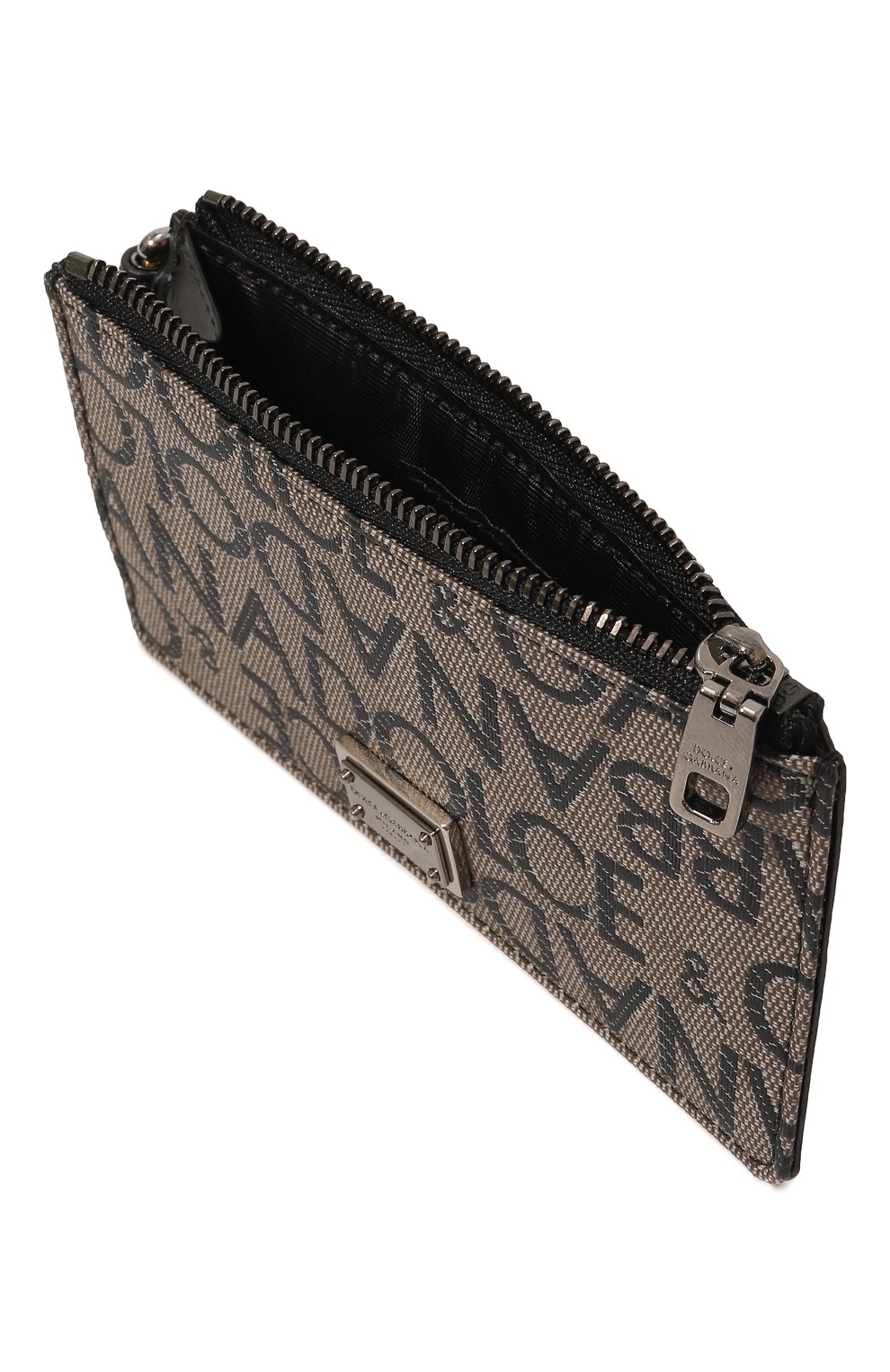 Комбинированный футляр для кредитных карт DOLCE & GABBANA коричневого цвета по цене 30800 руб., арт. BP2524/AJ705, фото 3 Комбинированный футляр для кредитных карт DOLCE & GABBANA, арт. BP2524/AJ705, фото 3