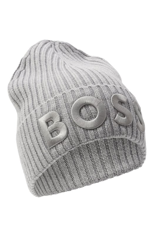 Шерстяная шапка BOSS 50497815 Серый 50497815