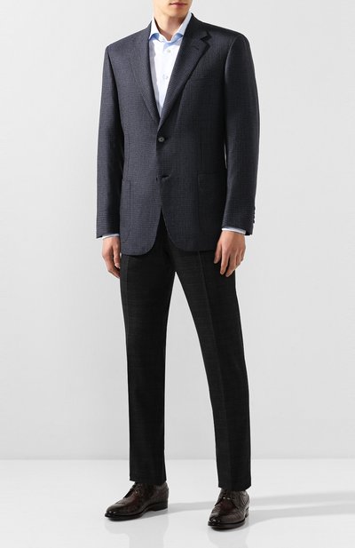 Шерстяной пиджак BRIONI, арт. RGH00P/08A3T/PARLAMENT0, фото 2