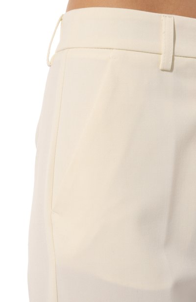 Брюки BEATRICE .B белого цвета по цене 29150 руб., арт. 24FA1938/TWILL, фото 5 Брюки BEATRICE .B, арт. 24FA1938/TWILL, фото 5