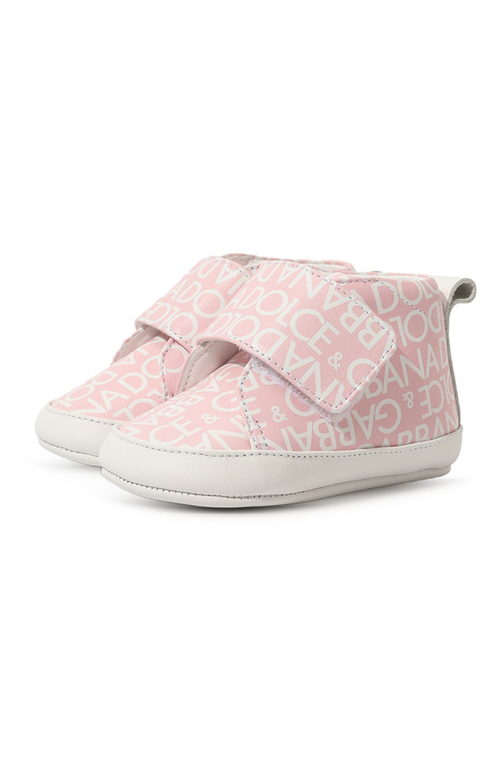 Кожаные пинетки DOLCE & GABBANA, арт. DK0130/AX179, фото 1