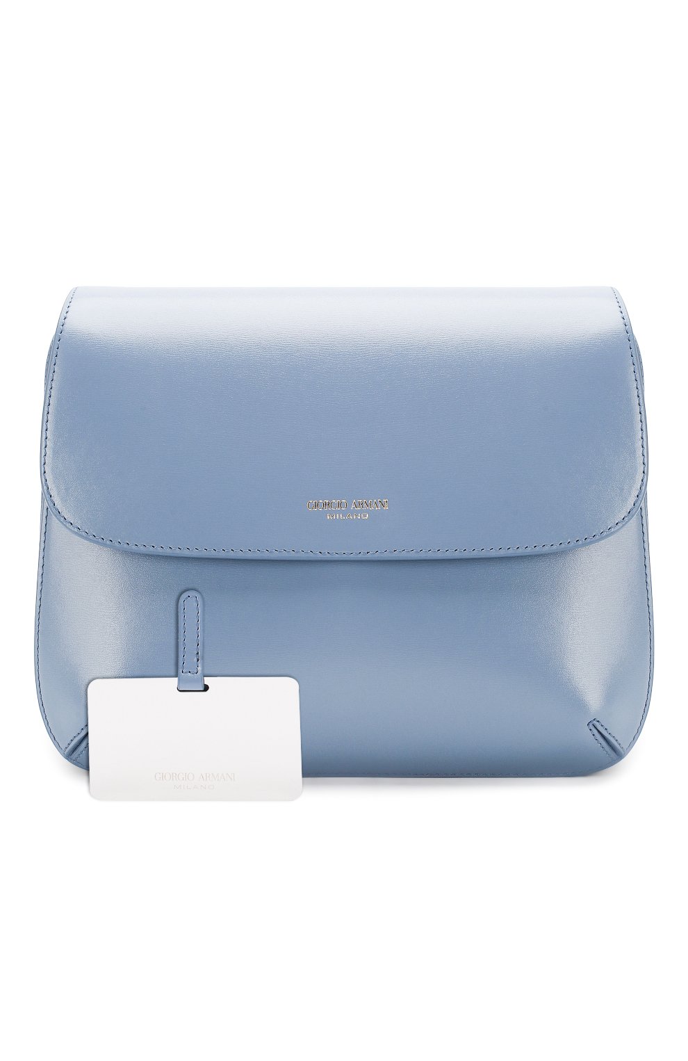 Сумка la prima GIORGIO ARMANI голубого цвета по цене 163500 руб., арт. Y1E139/YTF4A, фото 7 Сумка la prima GIORGIO ARMANI, арт. Y1E139/YTF4A, фото 7