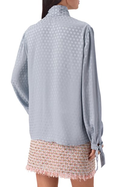 Шелковая блузка VALENTINO, арт. 7B3AEAV3/9HT, фото 4