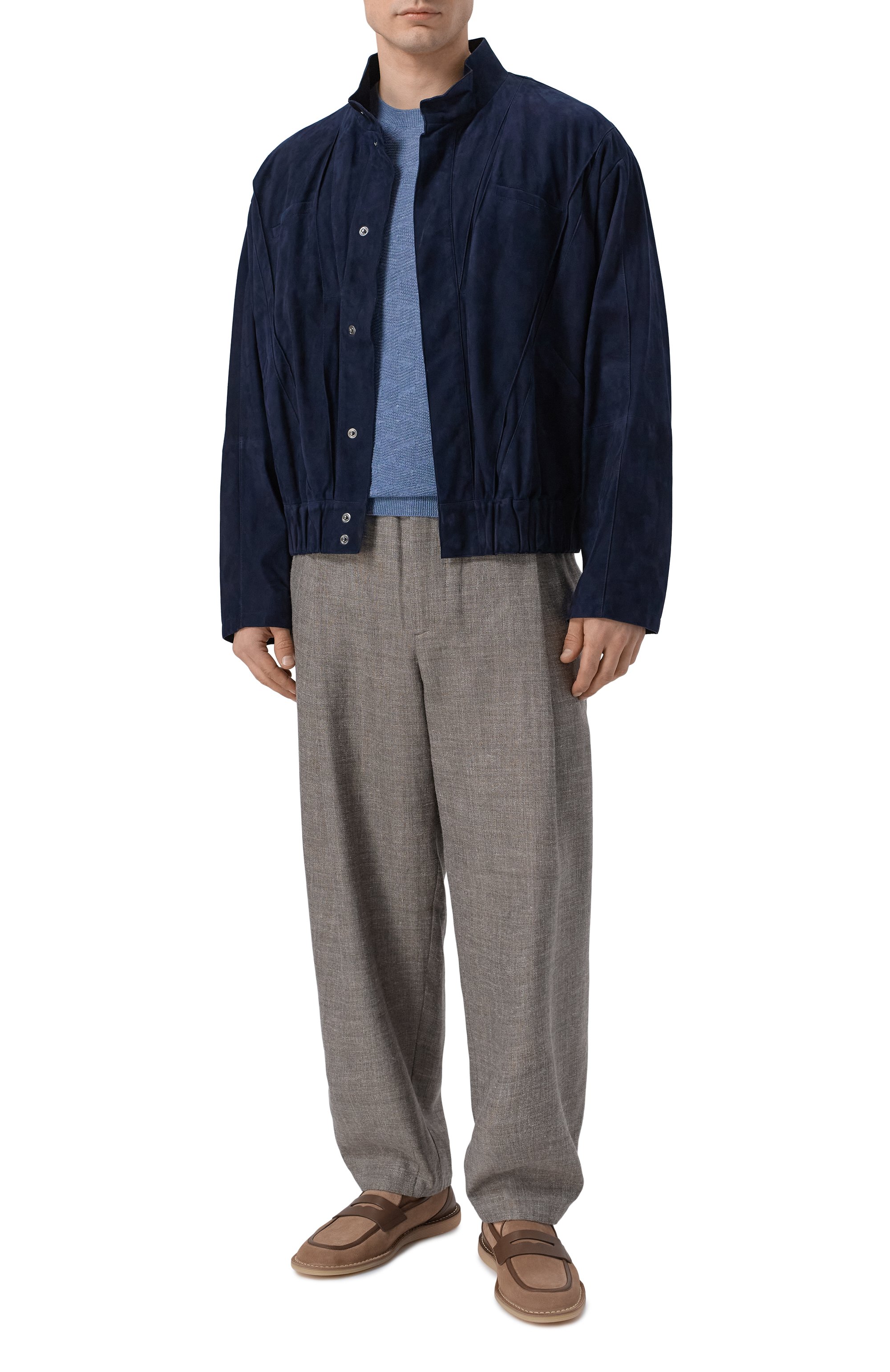 Джемпер из кашемира и шелка GIORGIO ARMANI, арт. GM003137/AF24708, фото 2