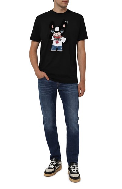 Комбинированные кеды university PALM ANGELS, арт. PMIA078F23LEA0020110, фото 2