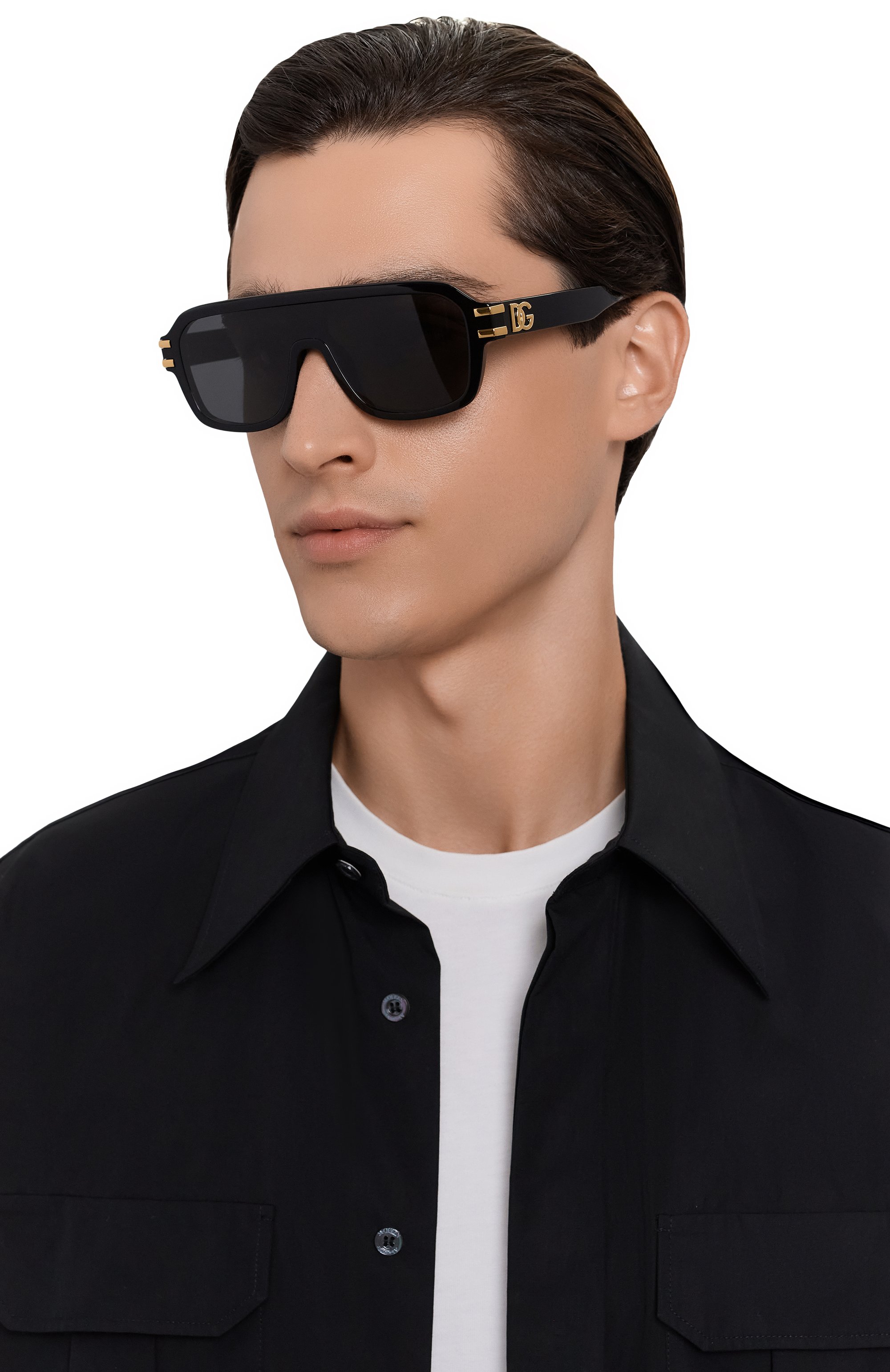 Солнцезащитные очки DOLCE & GABBANA черного цвета по цене 47000 руб., арт. 4507-501/87, фото 2 Солнцезащитные очки DOLCE & GABBANA, арт. 4507-501/87, фото 2