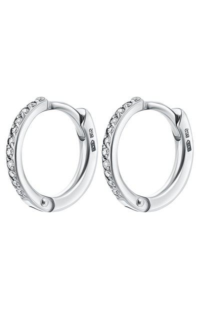 Серьги с белым топазом MOONKA, арт. ec-cer-r, фото 3