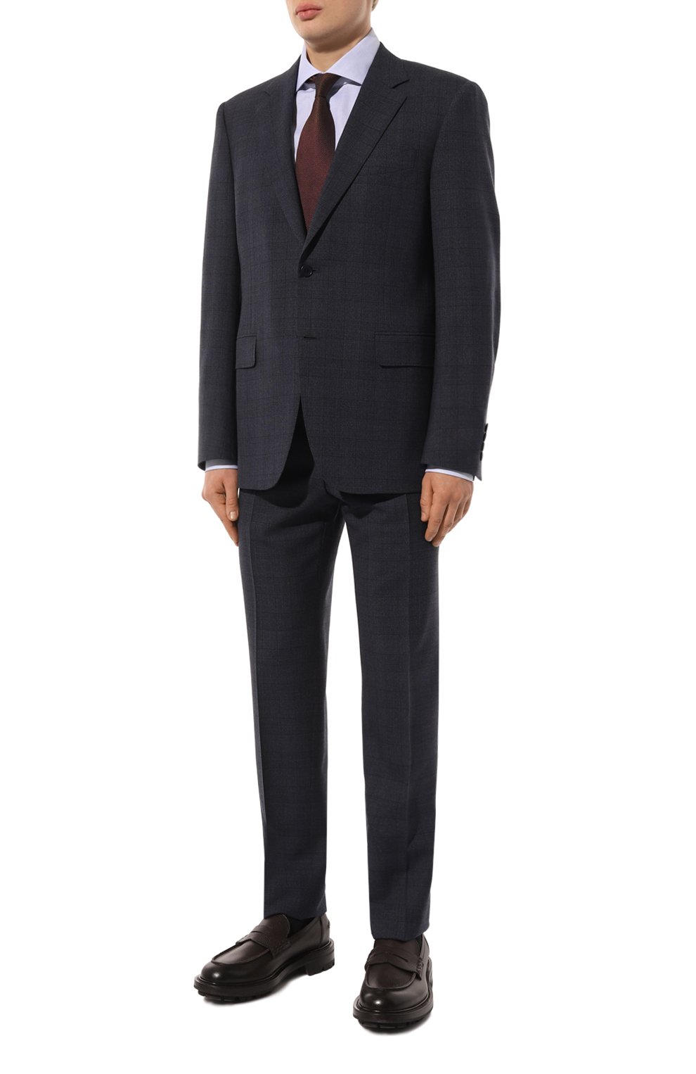 Хлопковая сорочка ZEGNA, арт. 601036A6/9MS0BA, фото 2