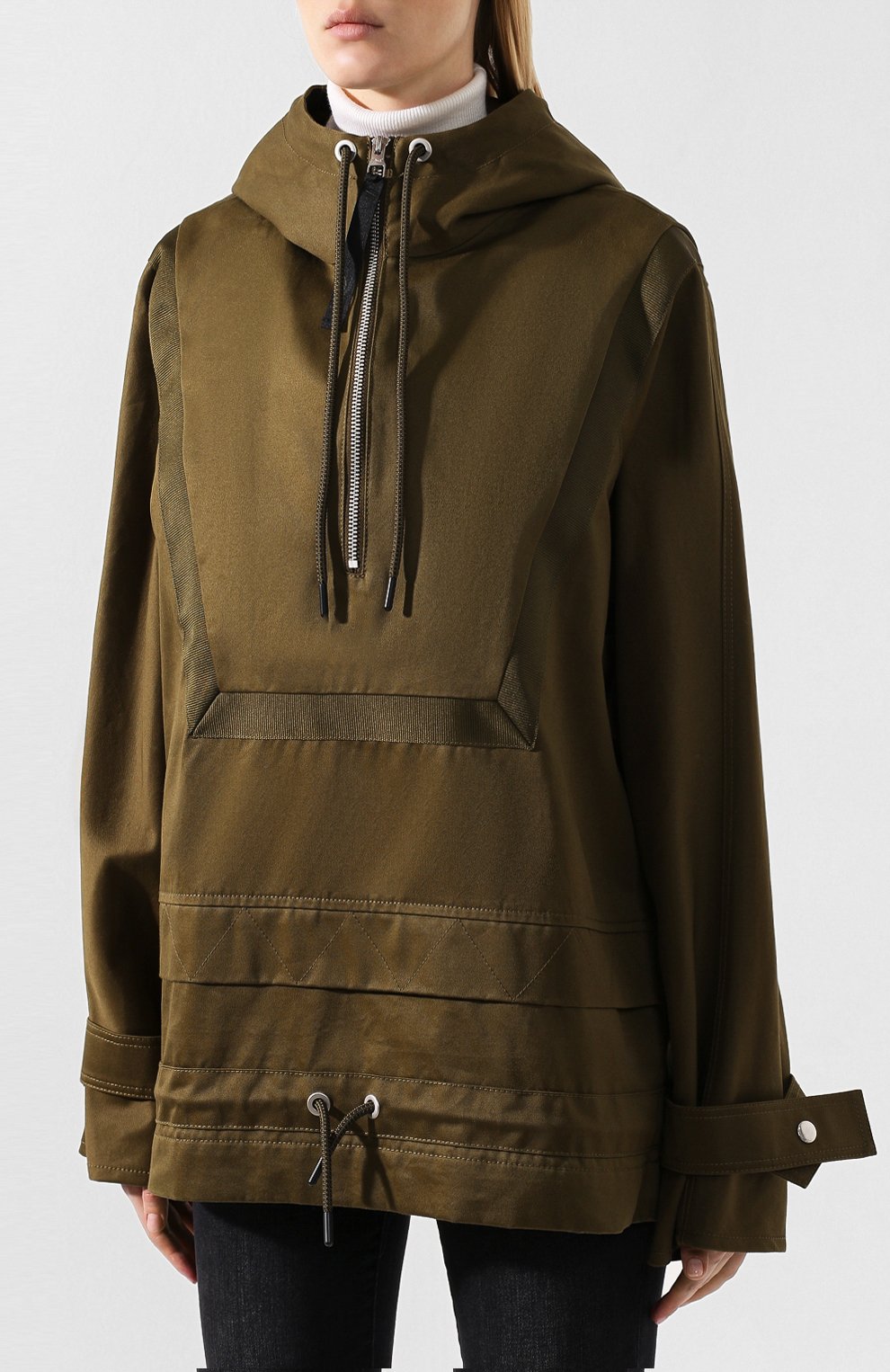 Куртка reebok x victoria beckham REEBOK хаки цвета по цене 37050 руб., арт. FM3556, фото 3 Куртка reebok x victoria beckham REEBOK, арт. FM3556, фото 3