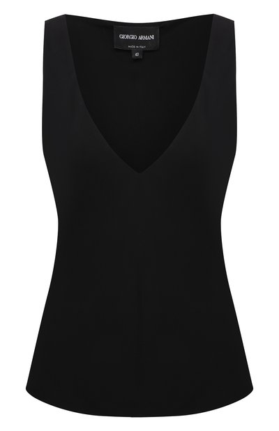 Женский шелковый топ GIORGIO ARMANI, арт. 0WHCKZ18/TZ121