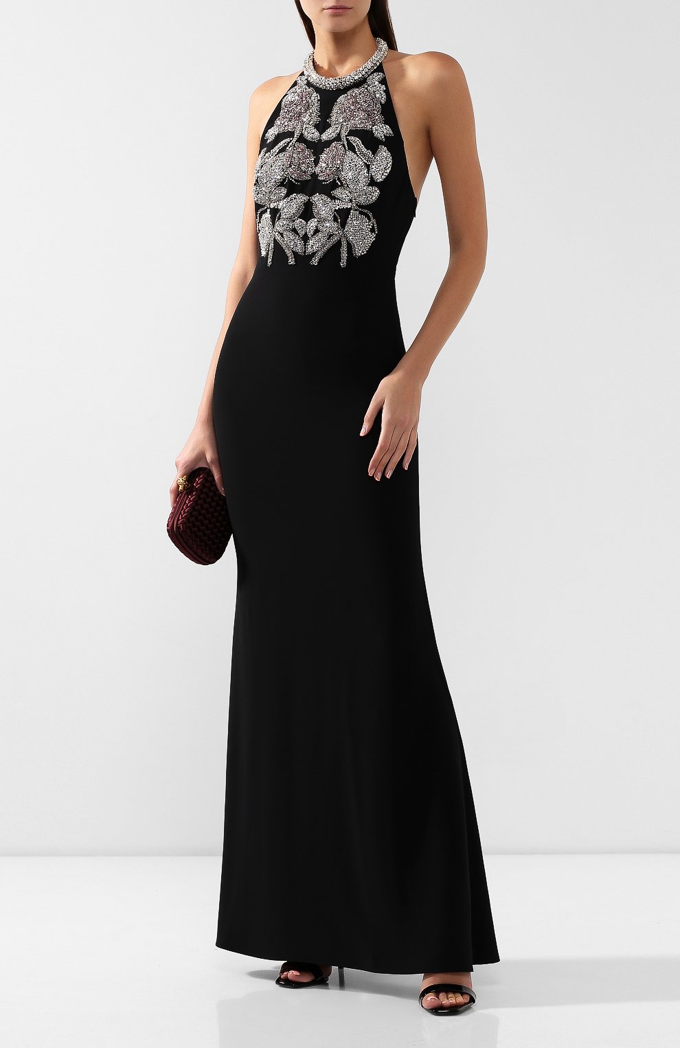 Платье-макси ALEXANDER MCQUEEN, арт. 586240/QEAAA, фото 2