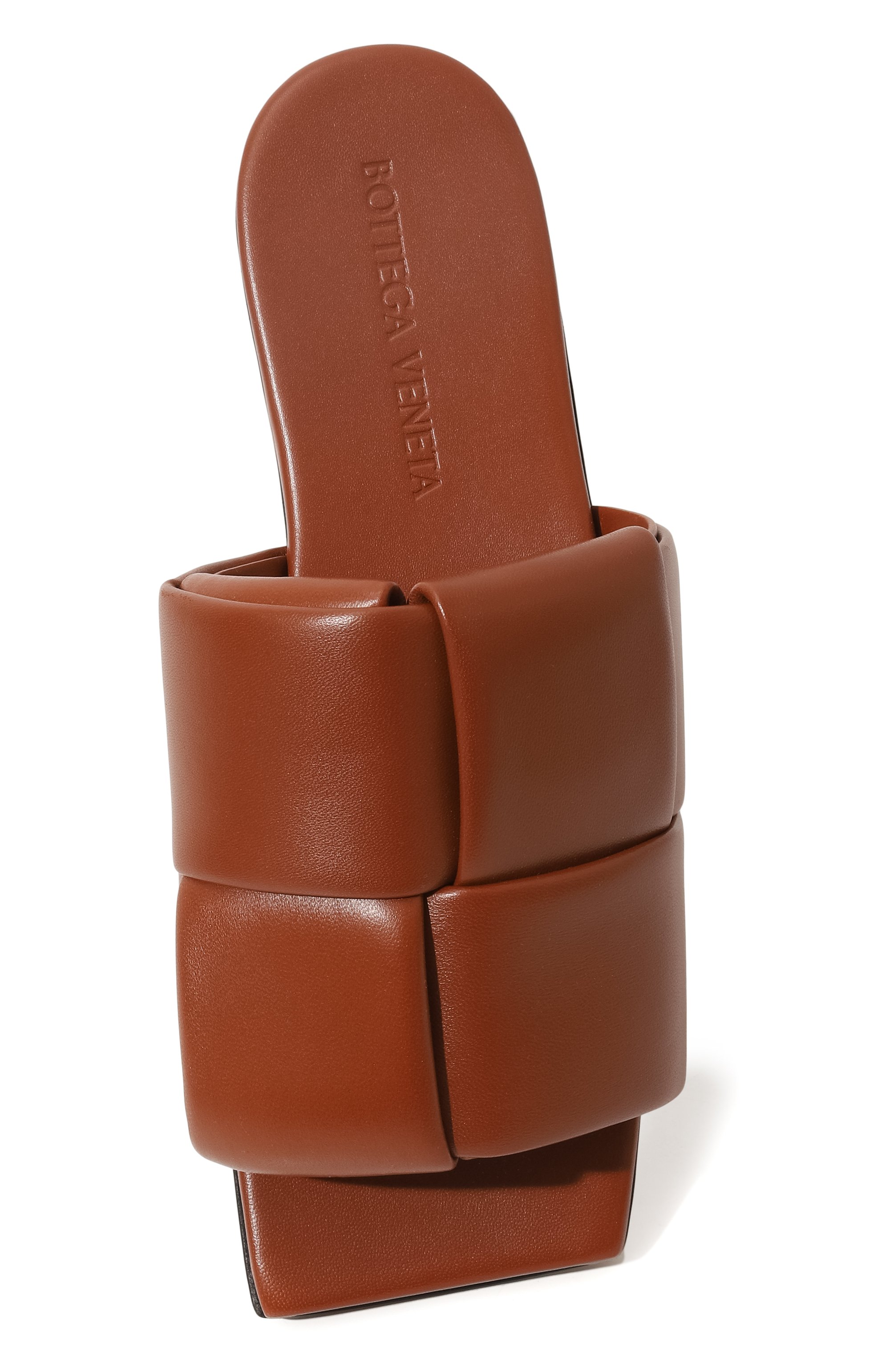 Кожаные шлепанцы patch BOTTEGA VENETA, арт. 741259/VBSD0, фото 6