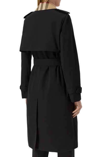 Хлопковый тренч BURBERRY, арт. 8129457, фото 4