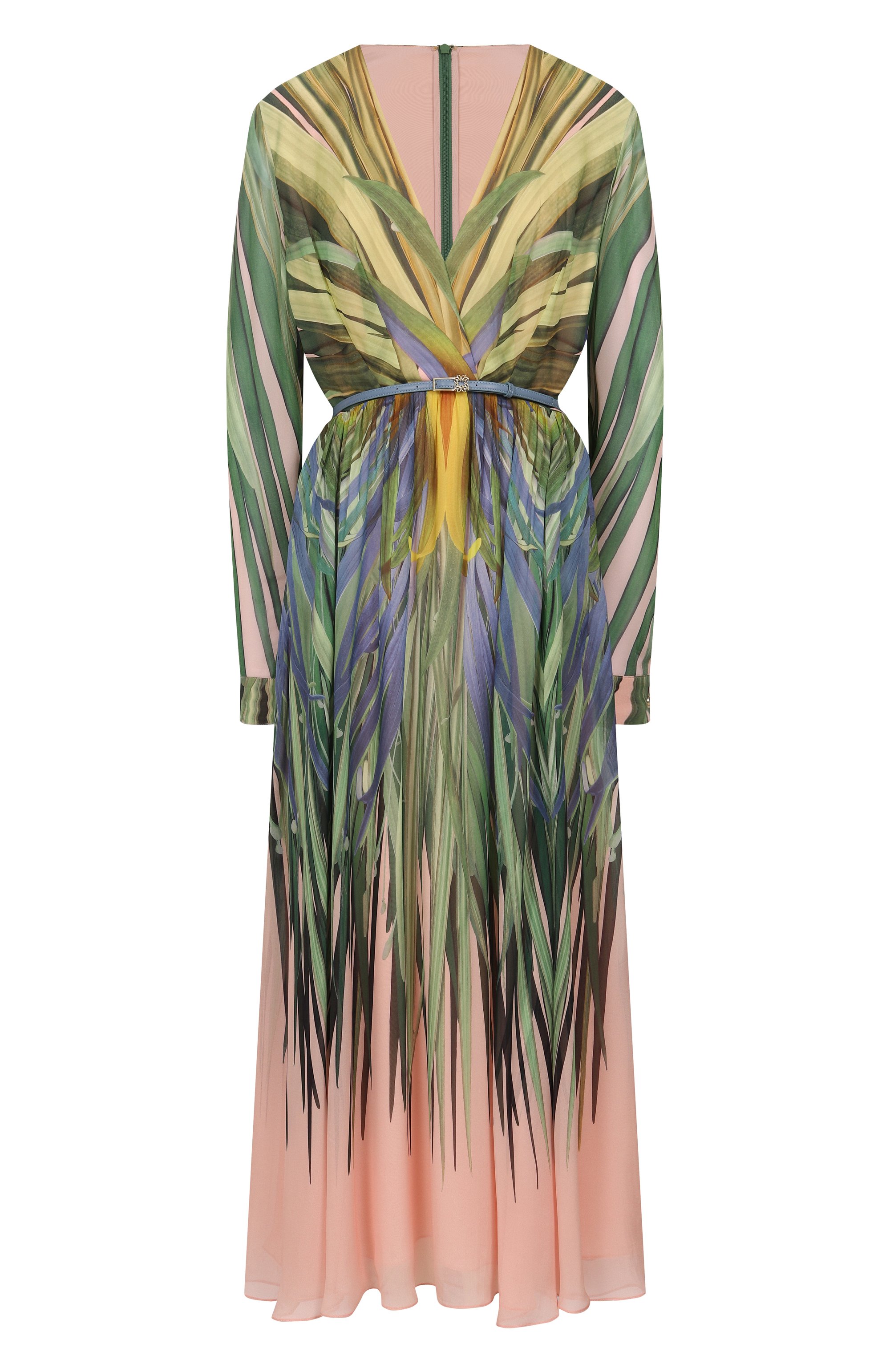 Платье из вискозы и шелка ELIE SAAB, арт. D0750PP25/VI005, фото 1