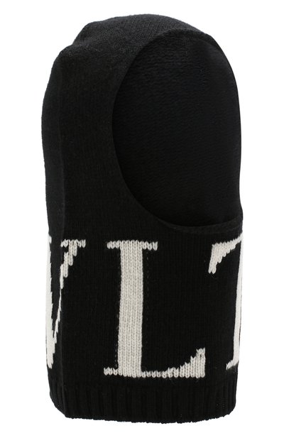 Балаклава из смеси шерсти и кашемира vltn  VALENTINO, арт. SY2HM00BXKS, фото 1