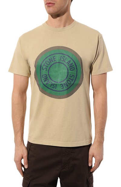 Хлопковая футболка STONE ISLAND, арт. 75152NS89, фото 3