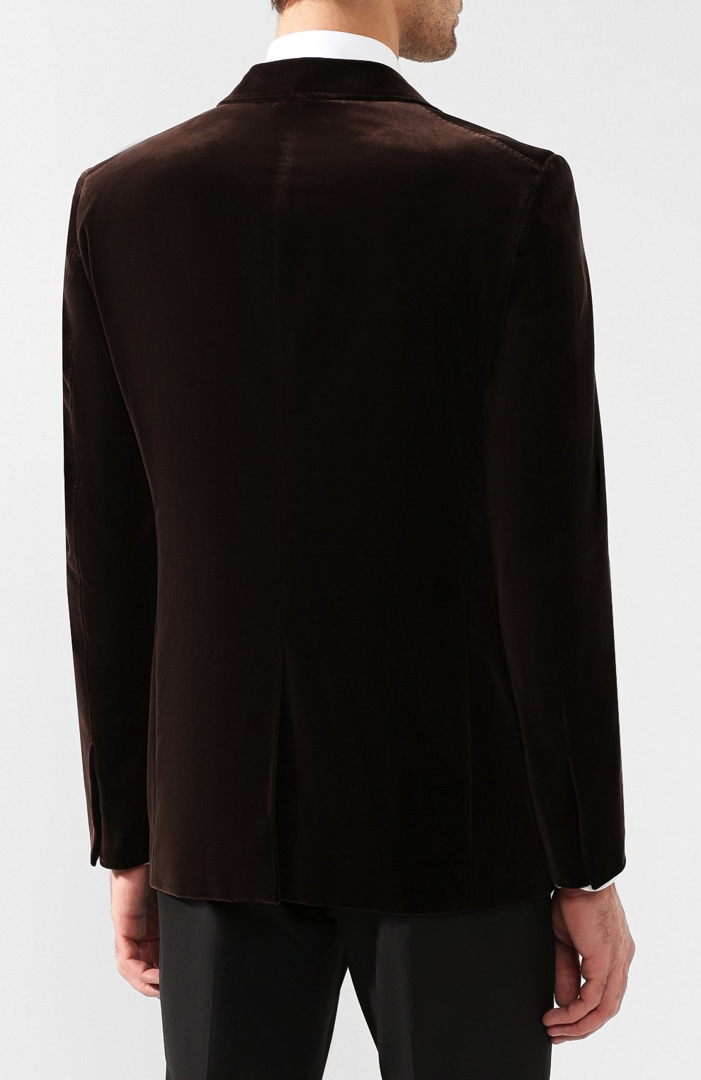 Однобортный пиджак из хлопка TOM FORD, арт. 471R16/11SG40, фото 4