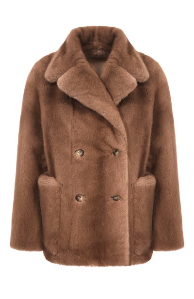 Женская шуба из норки MVST, арт. M010/MINK PST