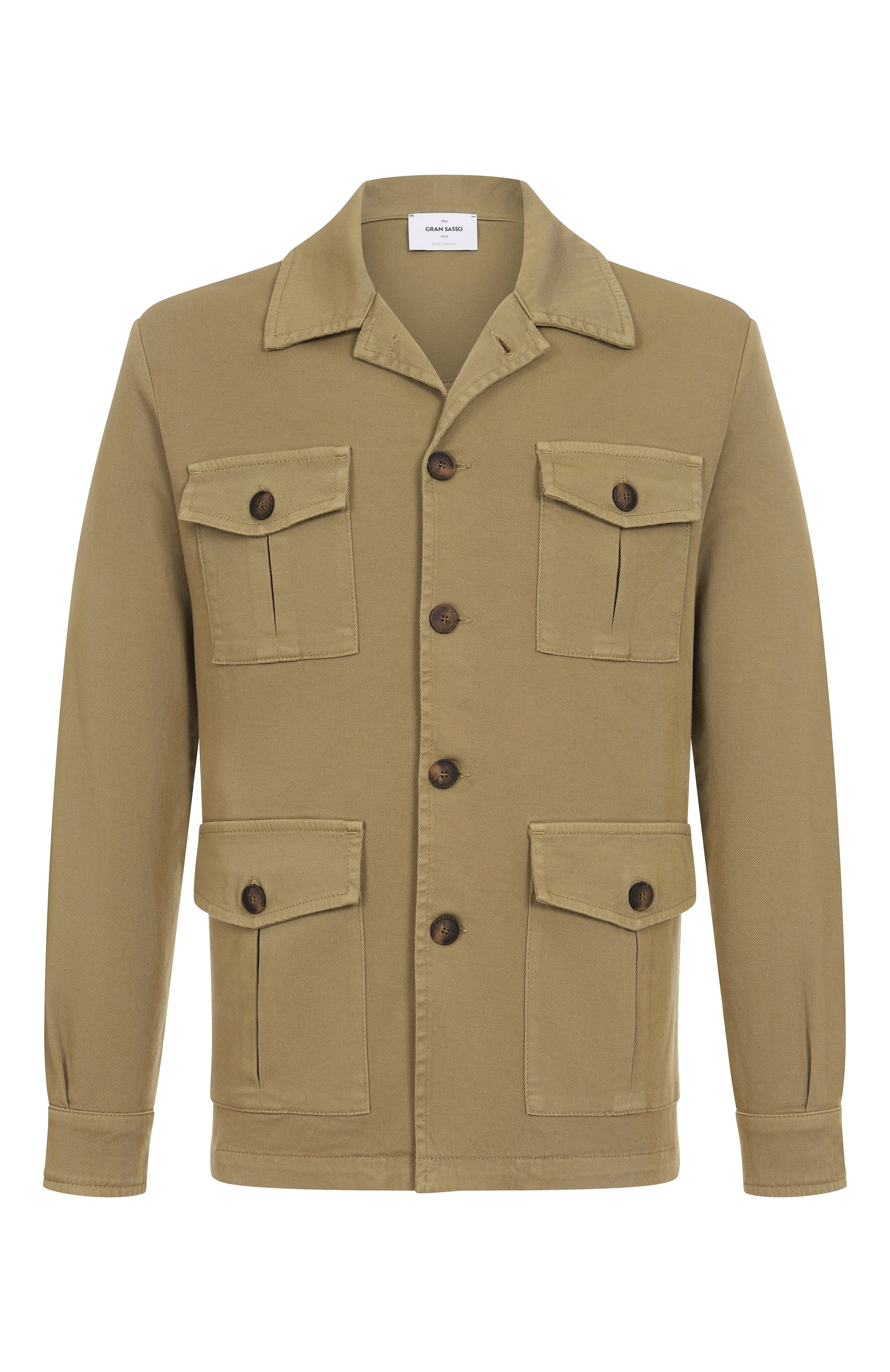 Хлопковая куртка-рубашка GRAN SASSO, арт. 78189/50302, фото 1